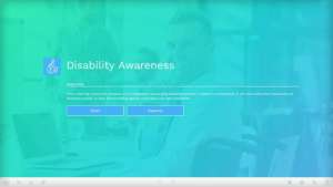 disability awareness online course screenshot 1