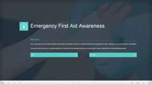 emergency first aid online course screenshot 1